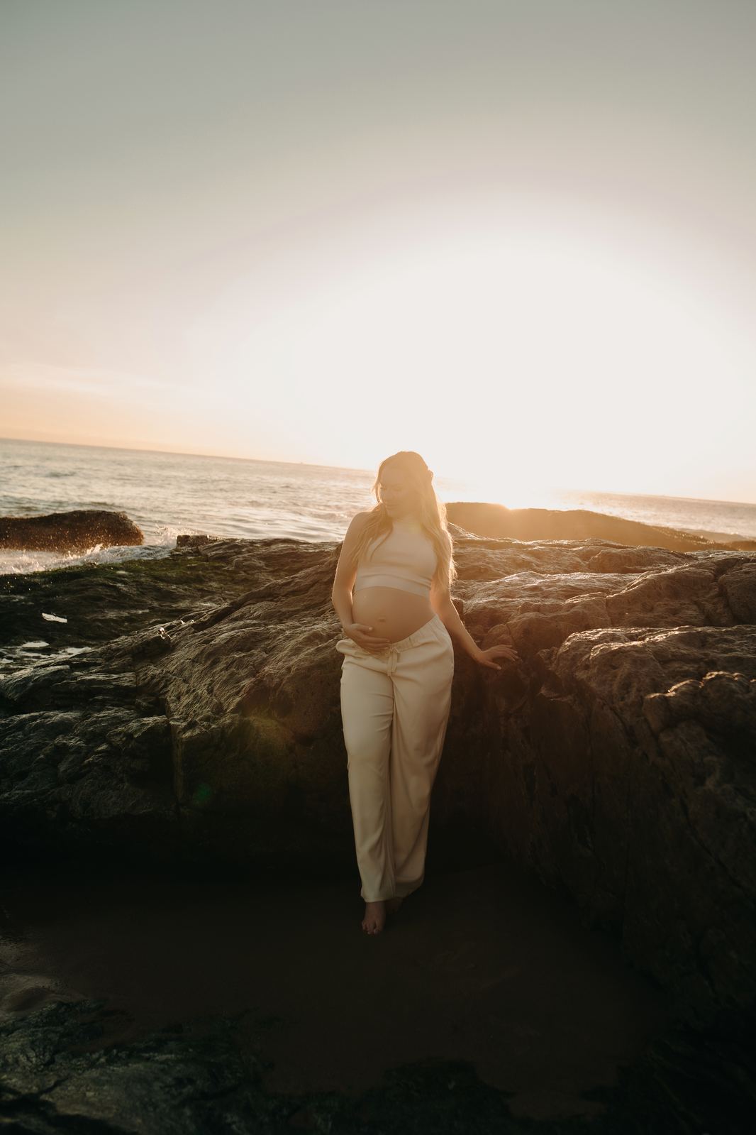 Ensaio de gestante na praia 04